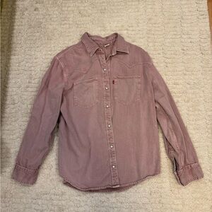 Levi's Faded Rose Button-Down Shirt